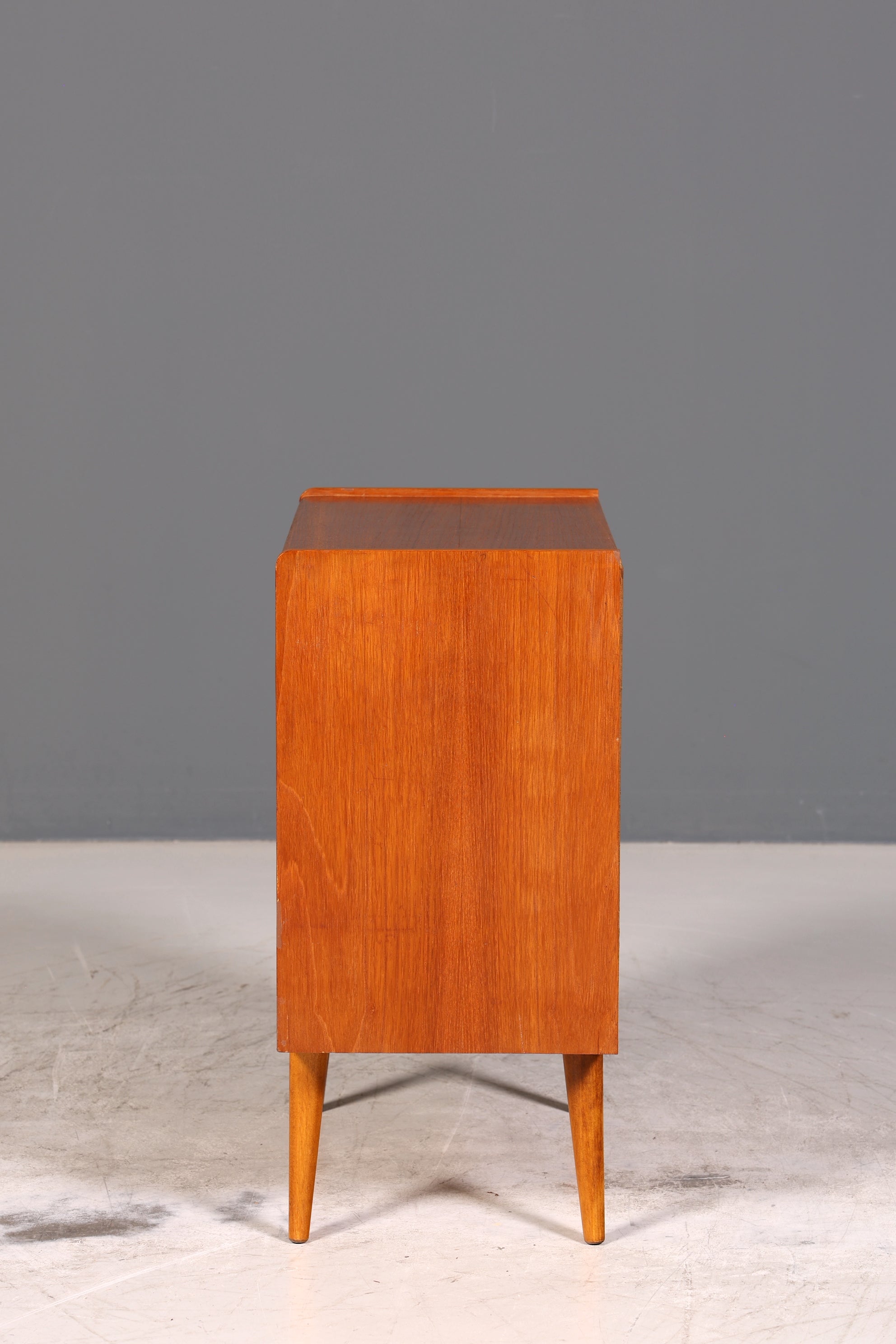 Wunderschöne Mid Century Kommode Teak Holz Nachttisch Vintage Schubladen Kommode
