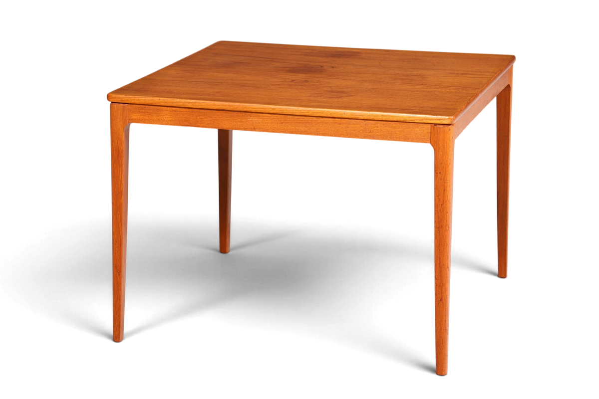 Hauptstadt Möblerei Alberts Tibro Couchtisch aus Teakholz im skandinavischen Mid-Century-Design