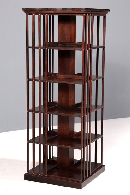 Traumhaftes Englisches drehbares Bücherregal UK Revolving Bookcase Regal