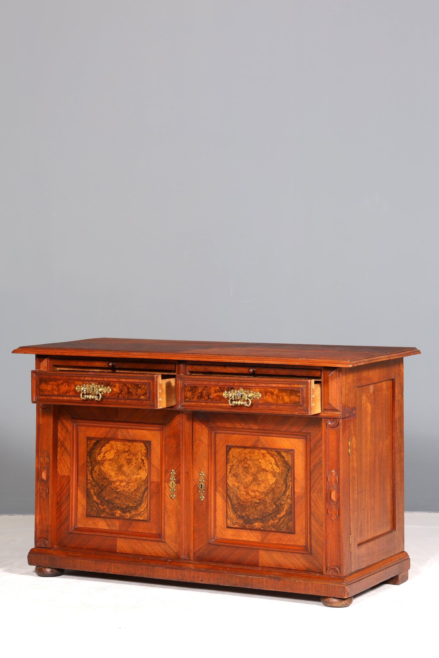 Wunderschöner Gründerzeit Schrank Antik echt Holz Sideboard um 1890 Kommode Anrichte