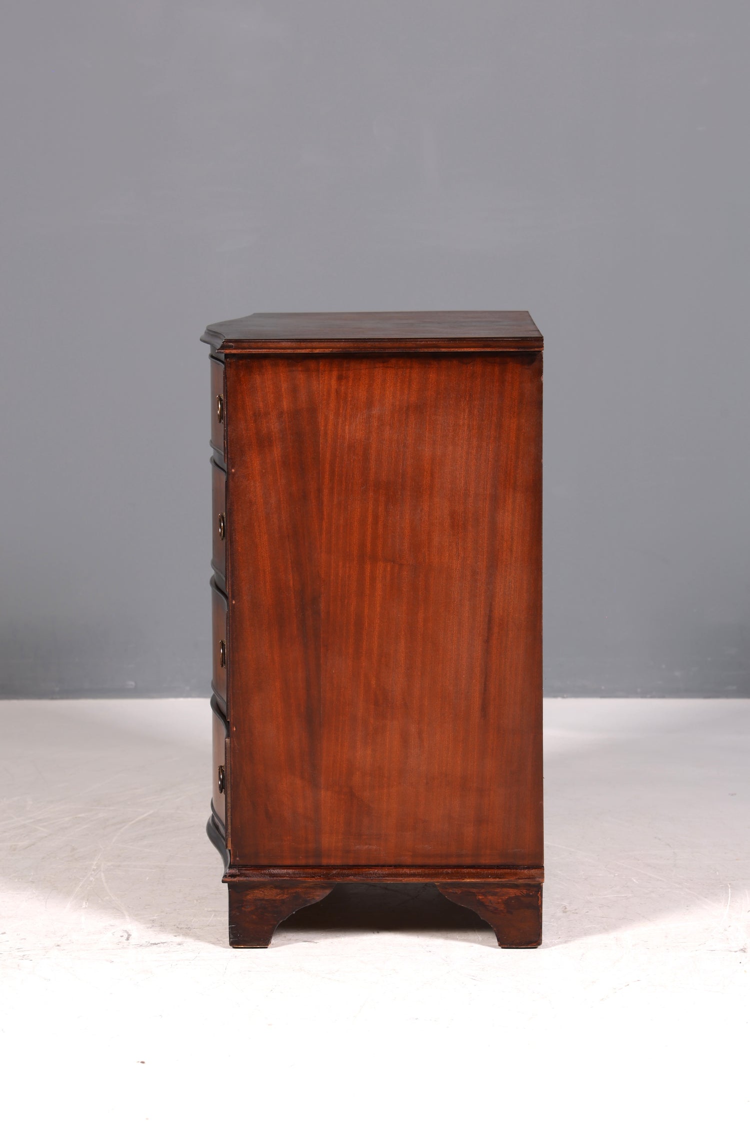 Wunderschöne Englische Kommode Holz TV Schrank Mahagoni Antik Sideboard Schubladenkommode