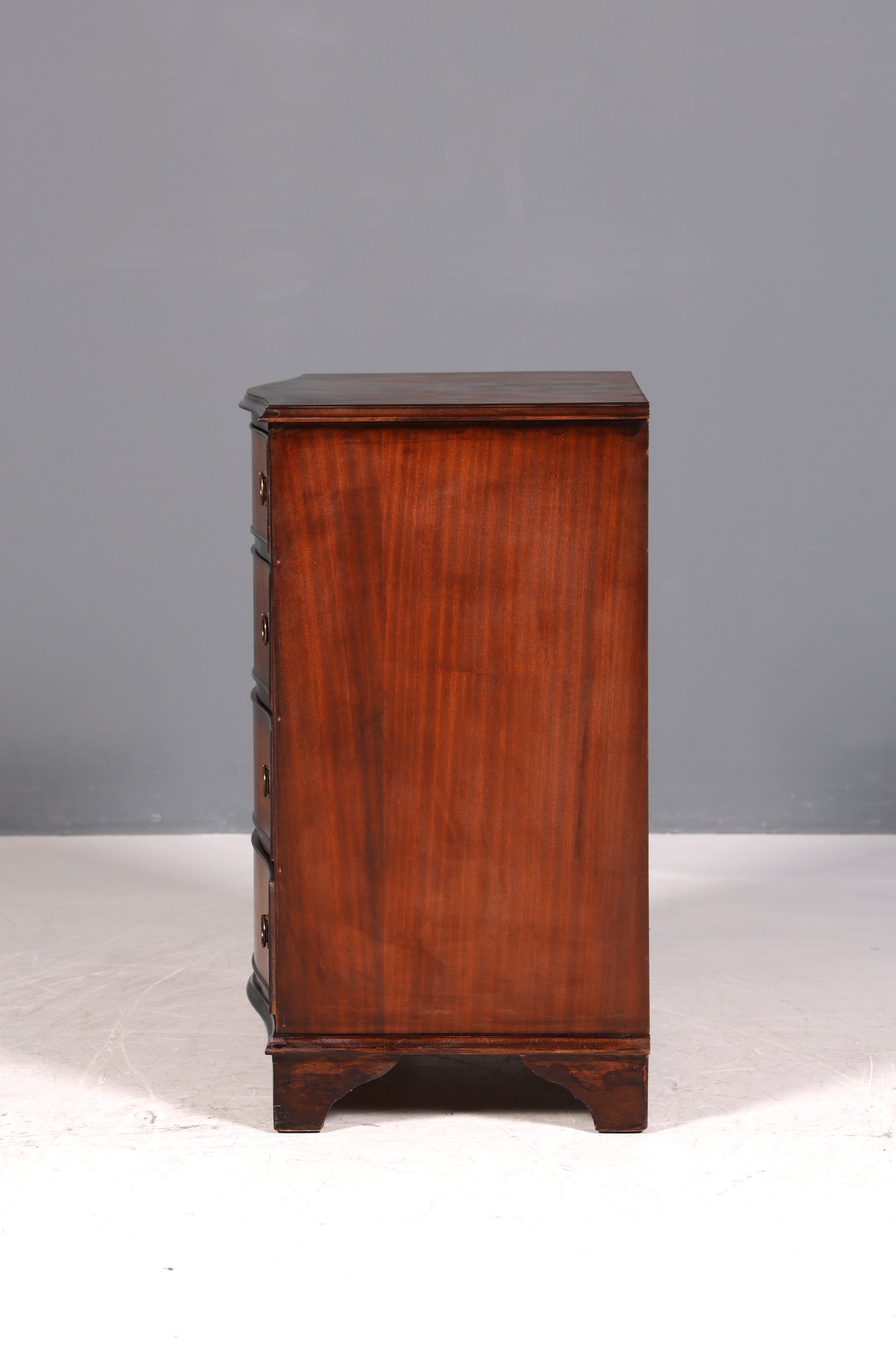 Wunderschöne Englische Kommode Holz TV Schrank Mahagoni Antik Sideboard Schubladenkommode