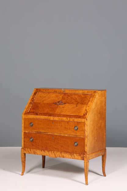 Stilvoller Sekretär um 1930 Büro Kommode echt Holz Schreibtisch Bürokommode