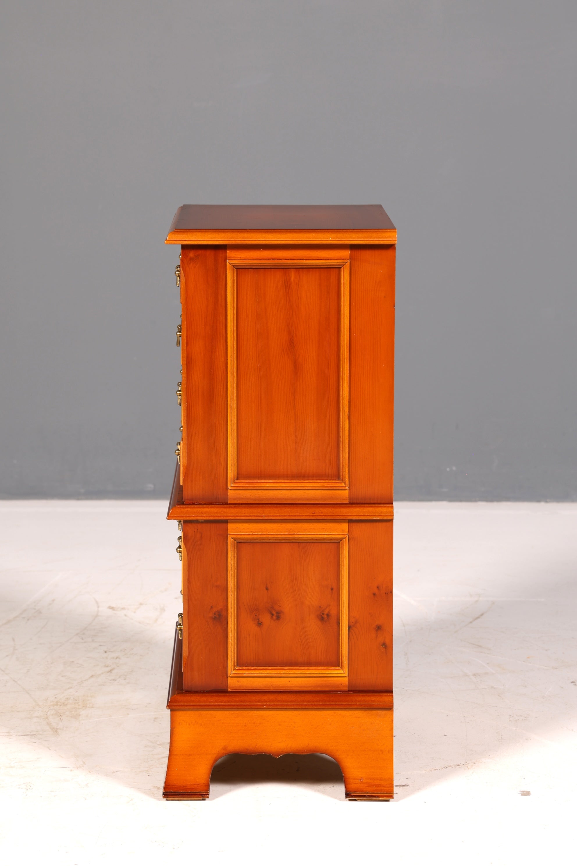 Wunderschöne Englische Kommode Eibe Antik Vertiko Schubladenkommode Chest Echt Holz Vintage