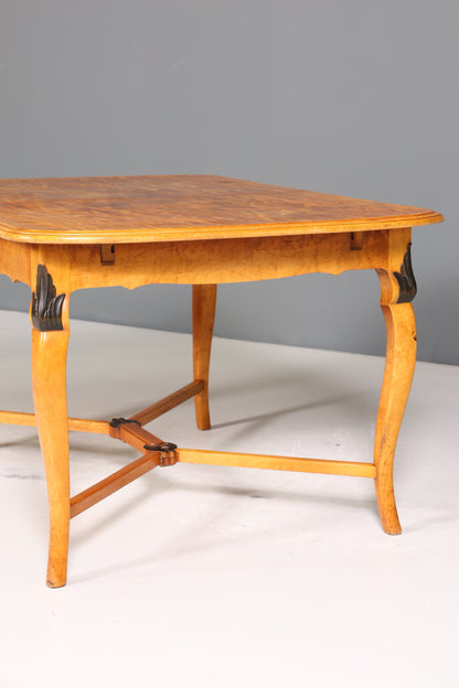 Wunderschöner Esstisch im Biedermeier Stil ausziehbarer echt Holz Küchentisch Jugendstil Esszimmer Tisch