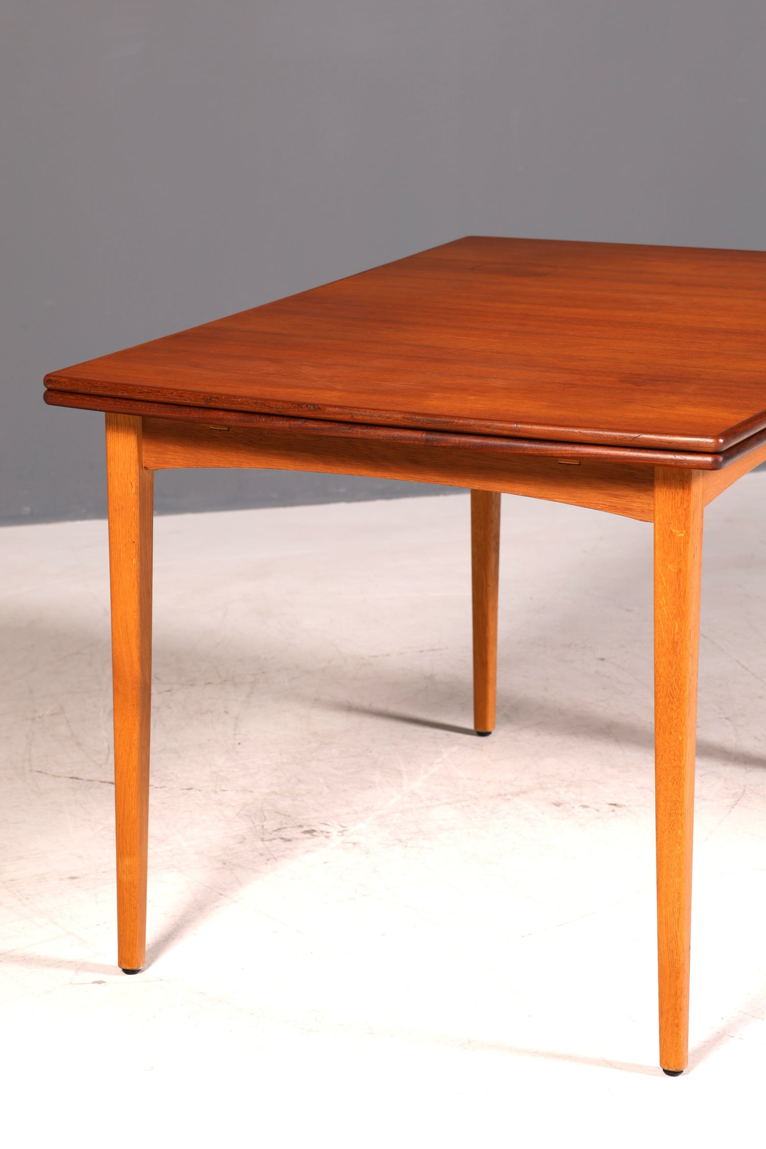 Traumhafter Mid Century Esstisch ausziehbarer Danish Design echt Holz Küchentisch Esszimmer Tisch