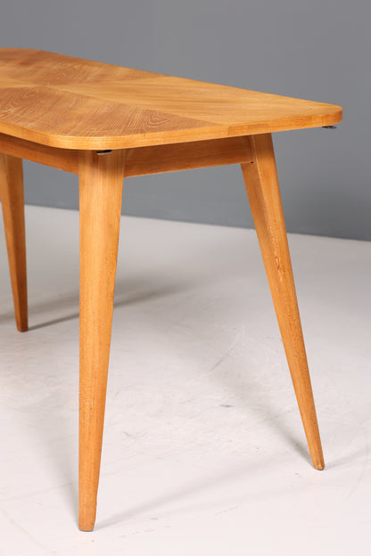 Wunderschöner Mid Century Tisch ausziehbar Retro Esstisch Vintage Küchentisch Stecksystem Dining Table
