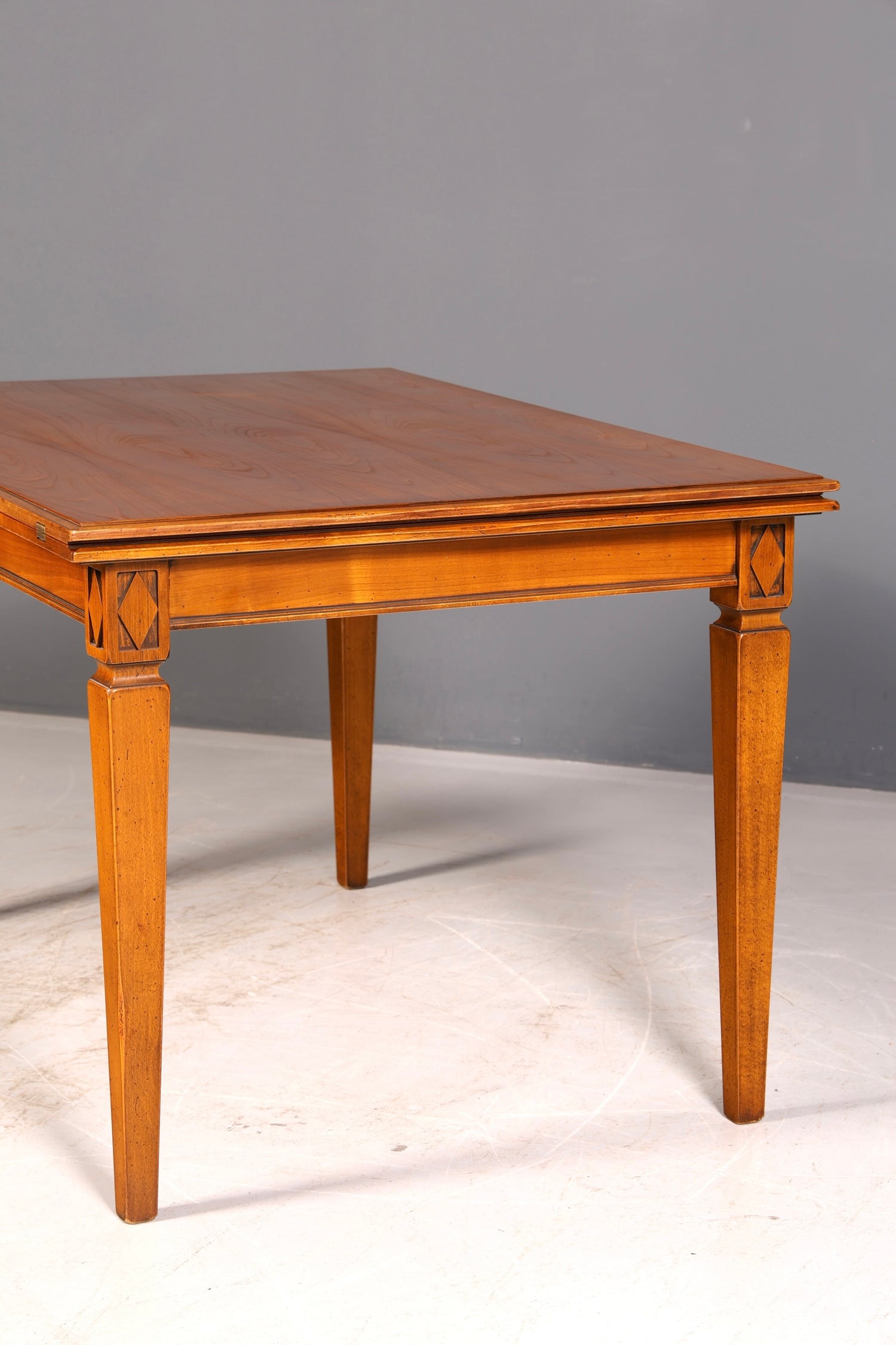 Dreamy Original Selva Table in Antique Style, Villa Borghese Extendable Dining Table and Kitchen Table