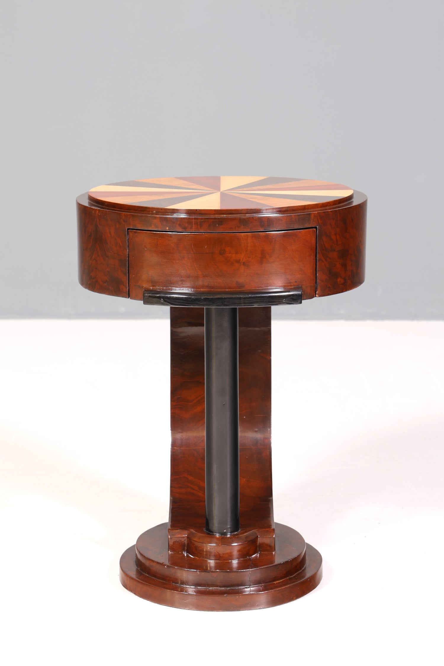 Wunderschöne Art Deco Stil Kommode Beistelltisch Nachtisch Ablagetisch bunt