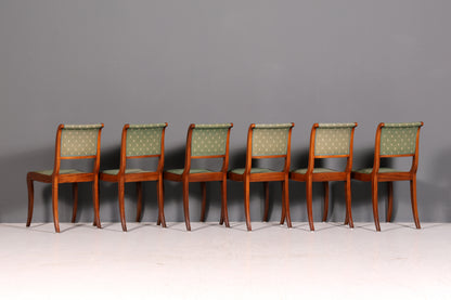 6x Edle Englische Stühle Dining Chairs 60er Jahre Küchenstühle Esszimmerstühle Stuhlset