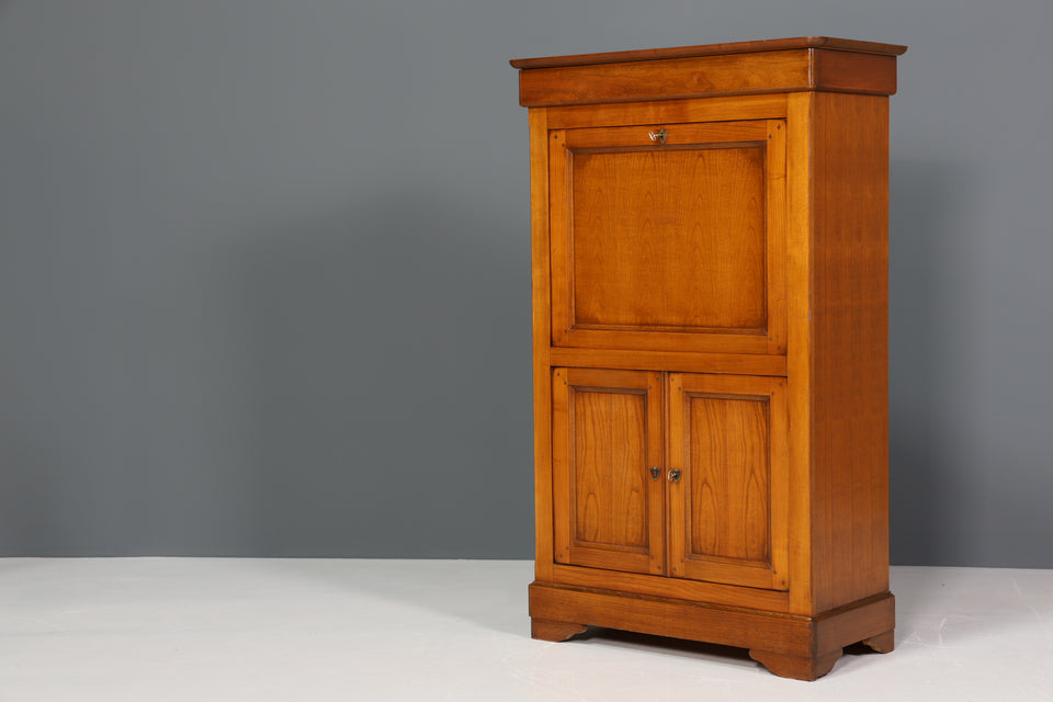 Traumhafter Sekretär im Biedermeier Stil echt Holz Schrank