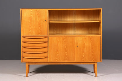 G246 Finish Traumhafter Mid Century Highboard Retro Vitrine 60er Jahre Schrank Kommode (Kopie)