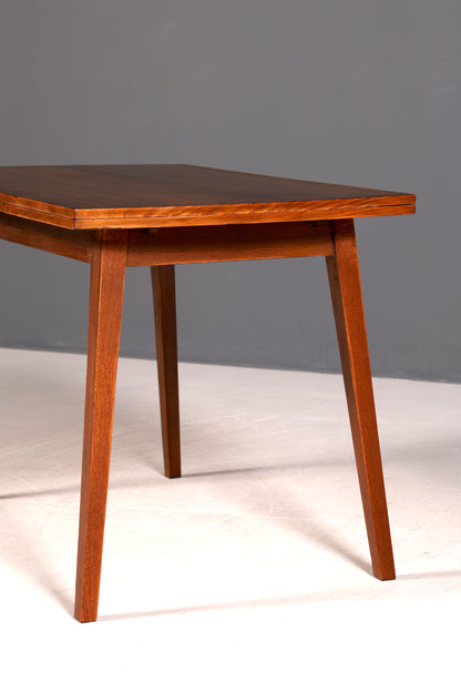 G212 Finish cm Schlichter Mid Century Esstisch ausziehbarer Vintage Tisch Retro Küchentisch (Kopie)