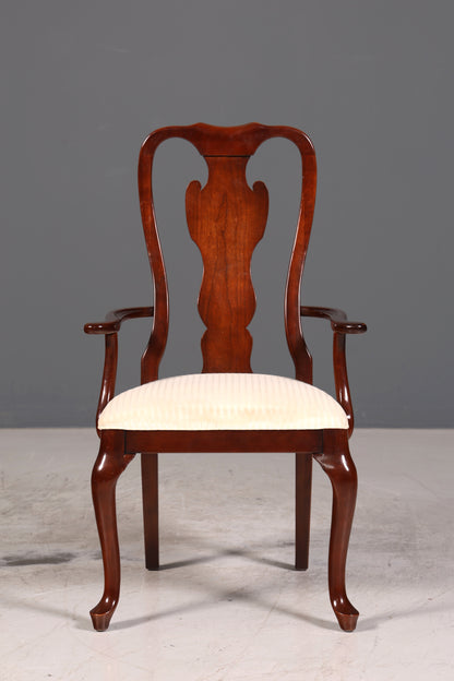 F140 Finish 2v2 DREXEL Wunderschöner Englischer Stuhl UK Küchenstuhl Antik Stil Sekretär Stuhl Polsterstuhl