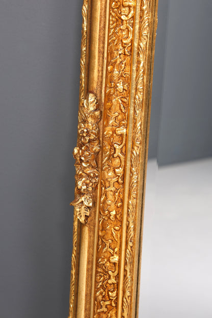 Wunderschöner Prunk Barock Stil Wandspiegel Ornamenten Spiegel Flurspiegel Gold Spiegel