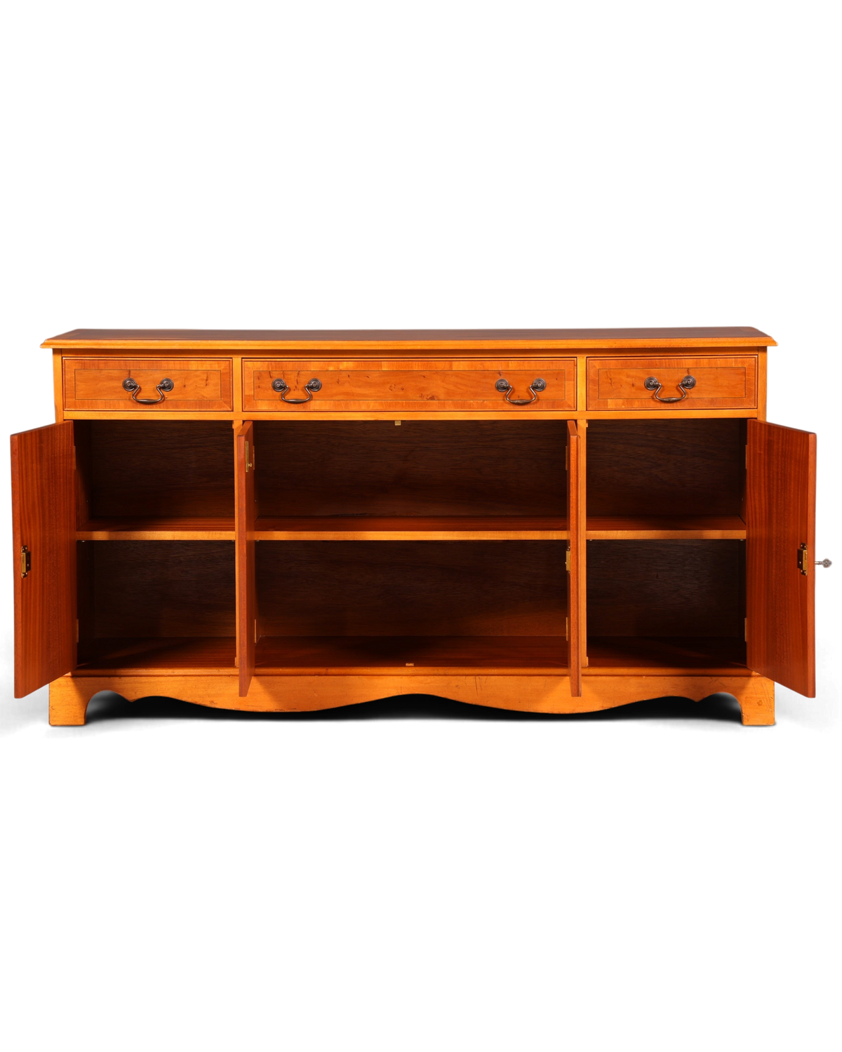 G204 Finish cm Wunderschönes Englisches Sideboard Eibe Schrank Antik Stil Buffetschrank Kommode (Kopie)