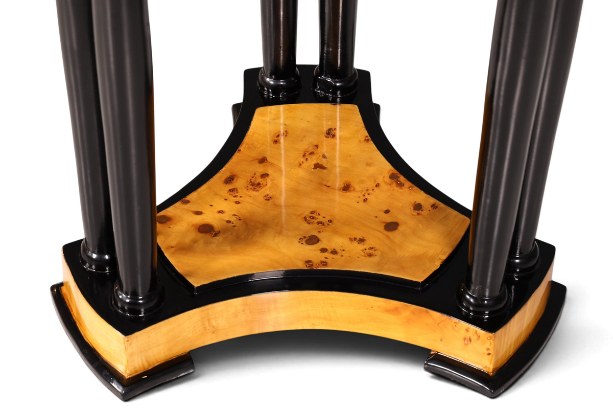 Stilvoller Art Deco Stil Tisch Luxus Couchtisch Biedermeier Ablagetisch Birke Wohnzimmer Tisch