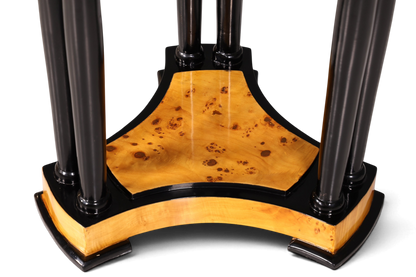 Stilvoller Art Deco Stil Tisch Luxus Couchtisch Biedermeier Ablagetisch Birke Wohnzimmer Tisch
