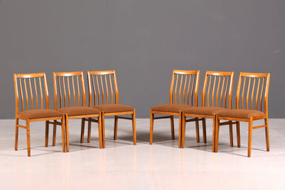 G228 Finish 6x Schlichte Mid Century Stühle Retro Stuhlset Danish Design Küchenstühle Esszimmer Stühle (Kopie)