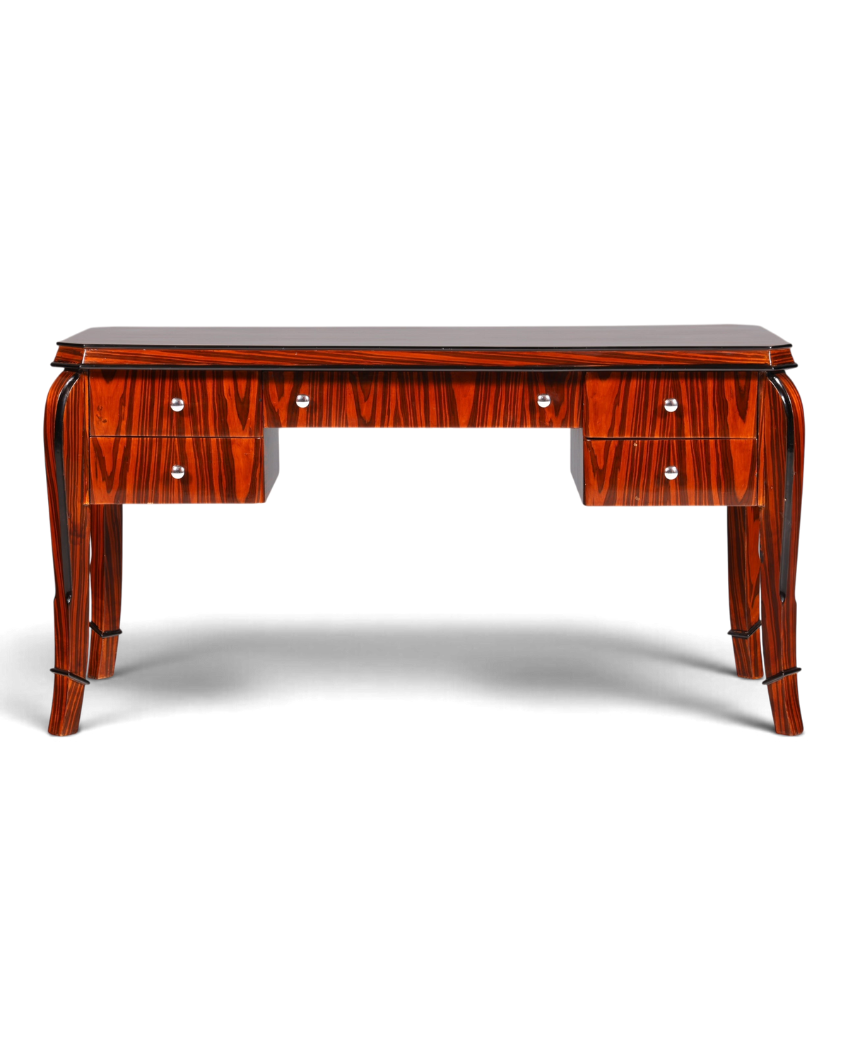 Wunderschöner Art Deco Stil Schreibtisch Bürotisch Antik Stil Office Desk