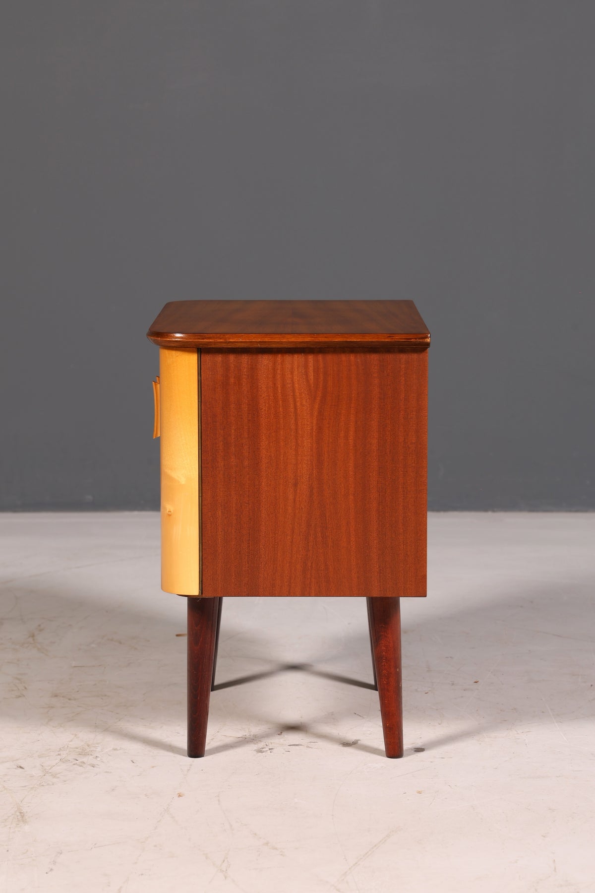 Beautiful mid-century chest of drawers, vintage bedside table, 1960s side cabinet, retro, real wood