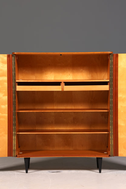 Wunderschöner Mid Century Schrank 60er Jahre Wäscheschrank Aktenschrank Kommode Kleiderschrank