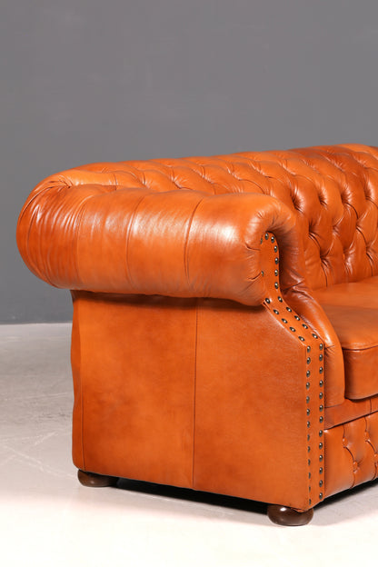 G650 Finish Wunderschönes Original Chesterfield Centurion Sofa 3- Sitzer echt Leder Couch (Kopie)