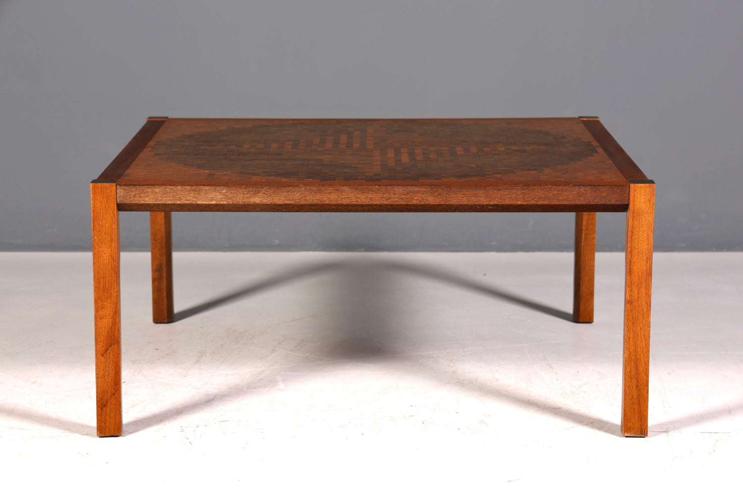 F958 Finish cm Wunderschöner Mid Century Couchtisch Retro Ablagetisch Vintage Coffee Table 70er Jahre Wohnzimmertisch