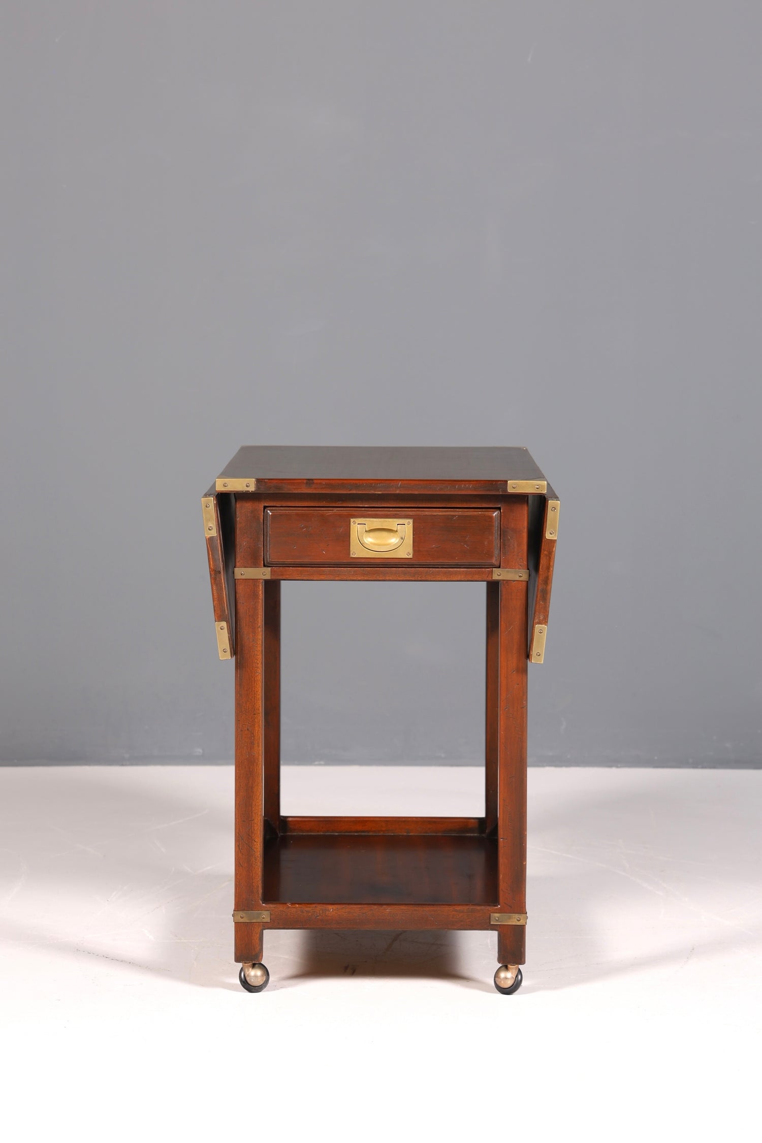 Wunderschöner Maritimer Tisch Beistelltisch Englischer Klapptisch Ablagetisch Serviertisch Bar Wagen