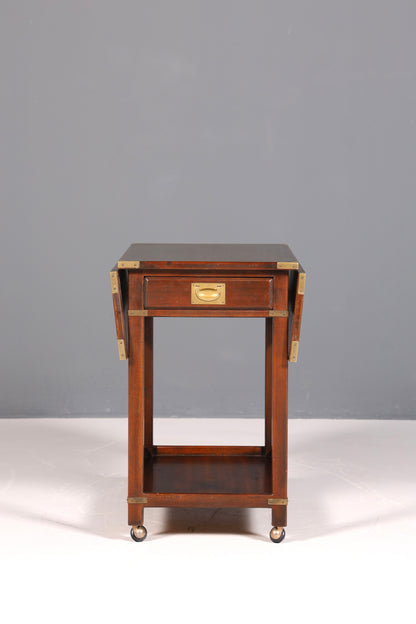 Wunderschöner Maritimer Tisch Beistelltisch Englischer Klapptisch Ablagetisch Serviertisch Bar Wagen