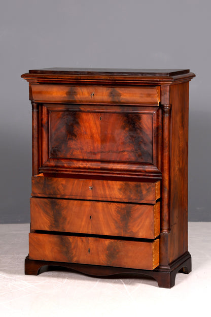 Wunderschöner Biedermeier Sekretär Gründerzeit Vertiko Antik Kommode Schreibkommode