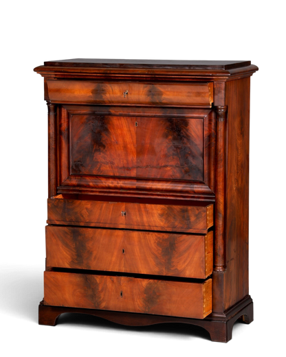 Wunderschöner Biedermeier Sekretär Gründerzeit Vertiko Antik Kommode Schreibkommode