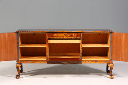 Traumhaftes Chippendale Sideboard Kommode Barock Stil echt Holz TV Schrank