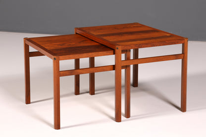 Filigranes Mid Century Tisch Set Couchtisch 2er Satz Ablagetisch Beistelltisch Satztische Vintage