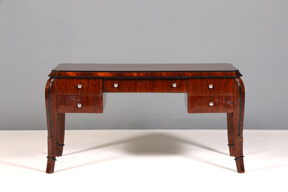 Traumhafter Art Deco Stil Schreibtisch Bürotisch Antik Stil Office Desk