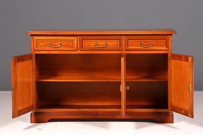 Edles Original Selva Sideboard Epoca Kirschholz Anrichte Kommode Buffet Schrank Intarsien Italienische Möbel