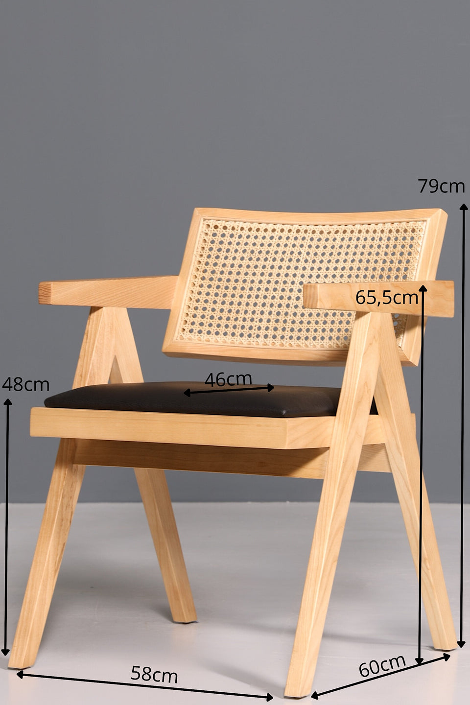 Sehr Edler Korbgeflecht Armlehnsessel Bauhaus Relax Lounge Chair
