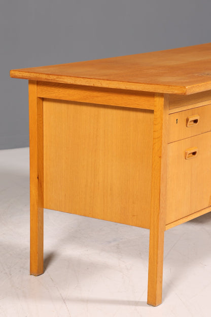 Wunderschöner Mid Century Schreibtisch Danish Design Bürotisch 60er Jahre Office Table