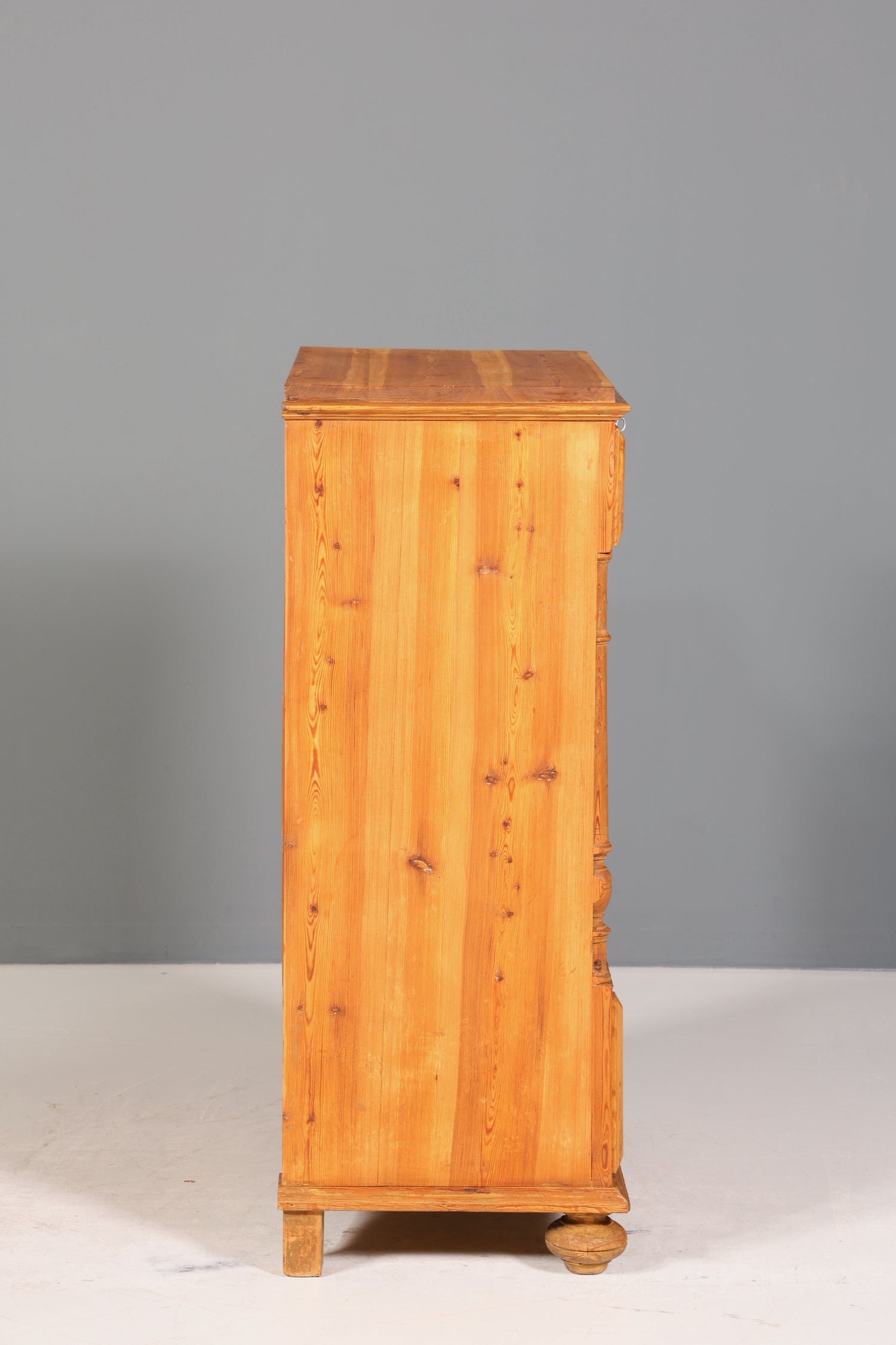 Wunderschöne Gründerzeit Kommode Weichholz Vertiko Antik um 1880 Landhaus Stil Schubladen Kommode
