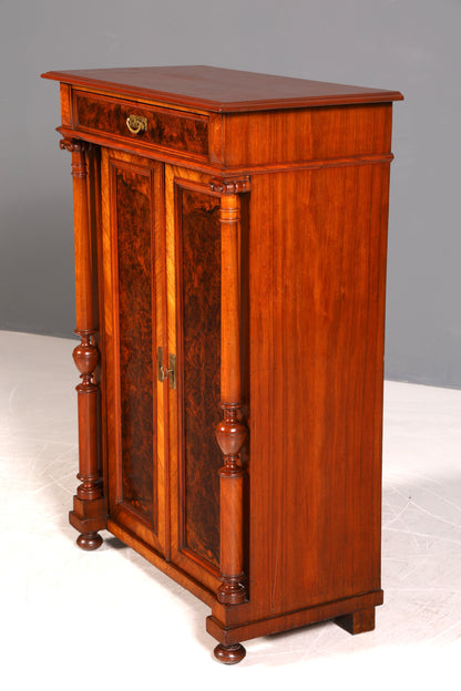 Traumhafter Gründerzeit Schrank Louis Philippe Vertiko Antik Highboard Kommode Dielenschrank