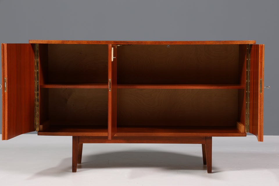 Wunderschönes Mid Century Sideboard Vintage echt Holz Kommode TV Schrank