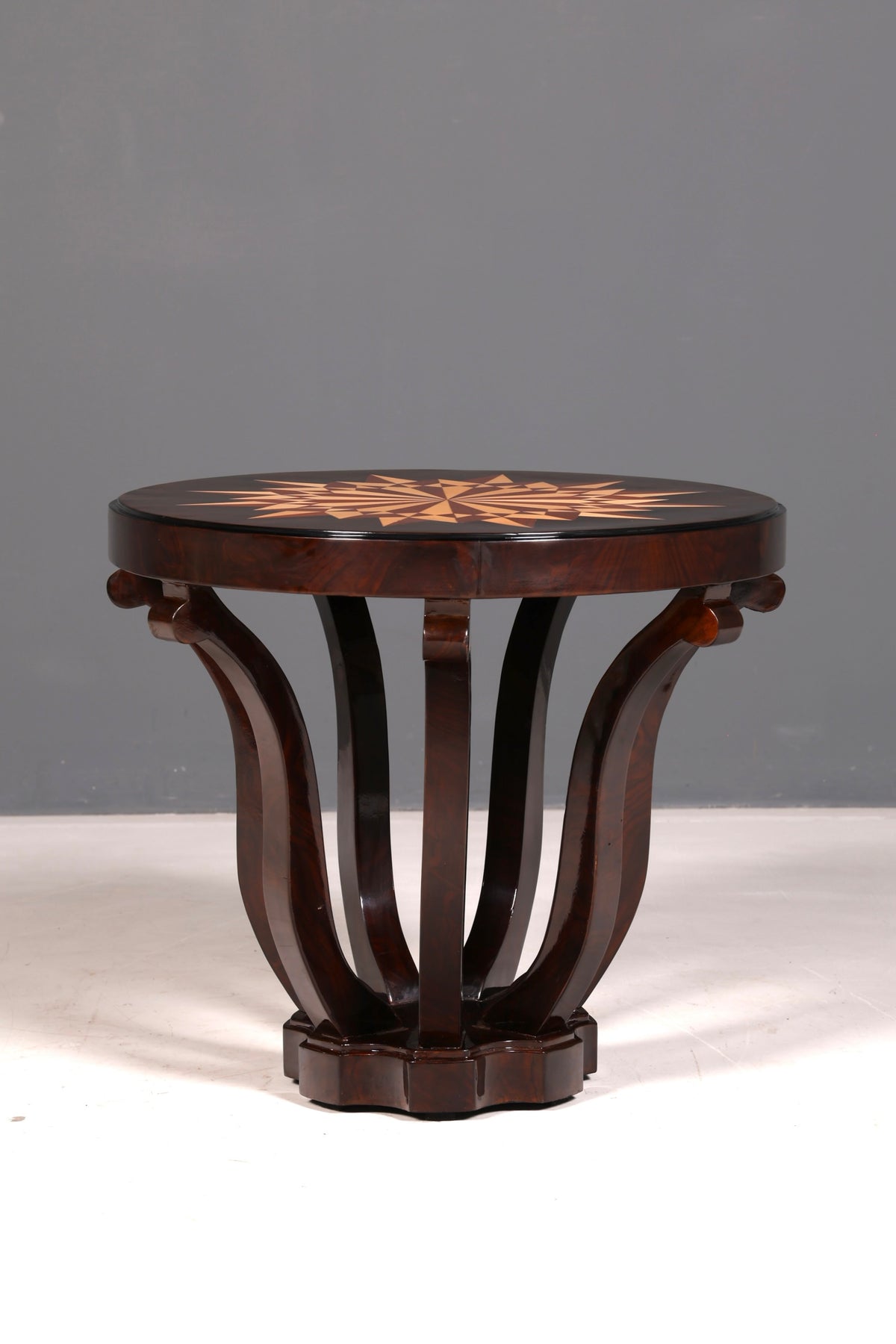 Wunderschöner Art Deco Stil Couchtisch Antik Stil Luxus Beistelltisch Wohnzimmer Ablagetisch