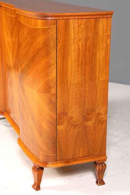 Stilvoller Original Art Deco Schrank Vertiko Aktenschrank Wäscheschrank um 1940
