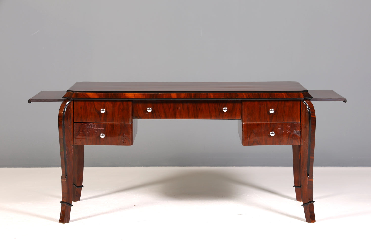 Traumhafter Art Deco Stil Schreibtisch Bürotisch Antik Stil Office Desk