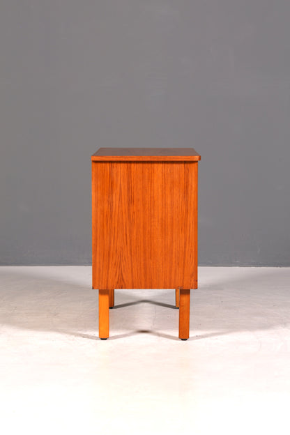 Traumhafte Mid Century Kommode Teak Holz Sideboard Vintage Schubladen Kommode Wäschekommode