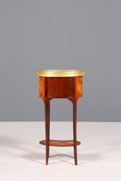 Wunderschöner Barock Louis XV Stil Beistelltisch Ablagetisch massiv Kommode Antik Stil