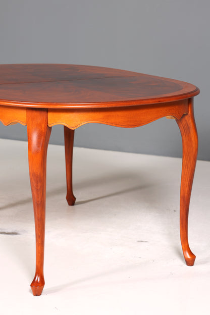 Wunderschöner Chippendale Tisch ausziehbarer Esstisch Küchentisch Barock Stil Esszimmer Tisch Konferenztisch