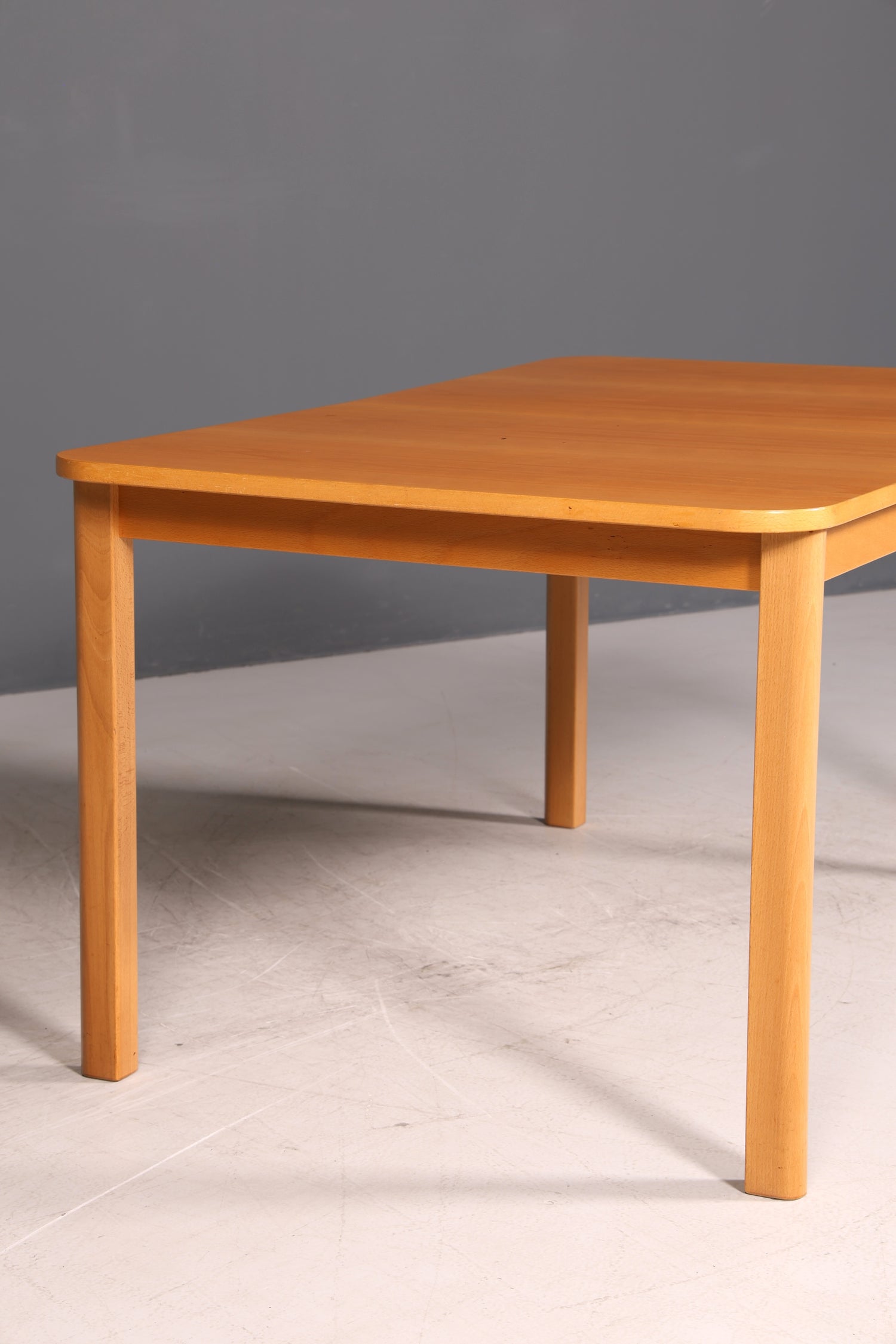 Schlichter Mid Century Esstisch ausziehbarer Vintage Tisch Retro Küchentisch