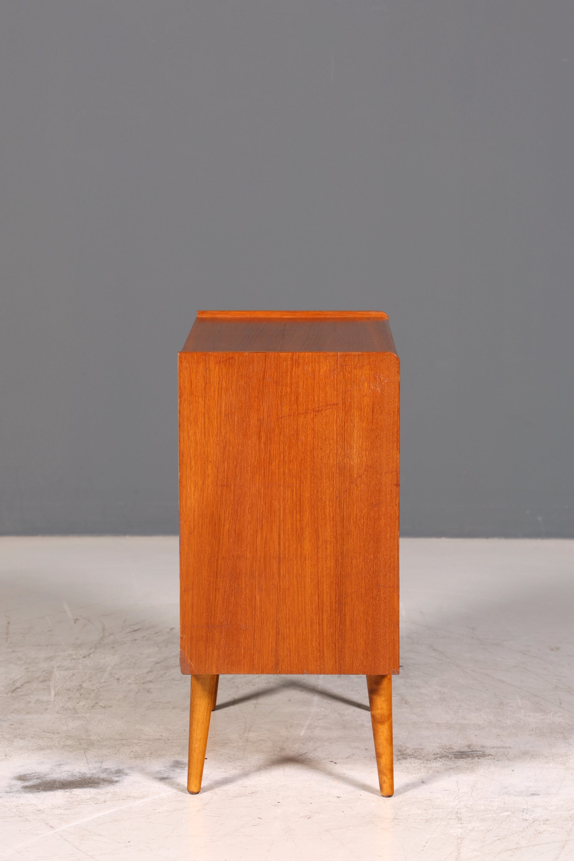 Wunderschöne Mid Century Kommode Teak Holz Nachttisch Vintage Schubladen Kommode