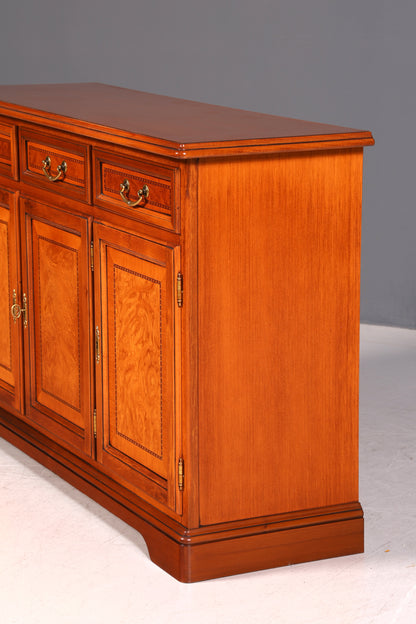 Edles Original Selva Sideboard Epoca Kirschholz Anrichte Kommode Buffet Schrank Intarsien Italienische Möbel
